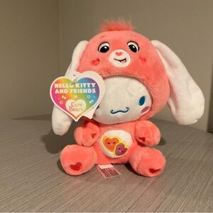 Care Bear Cinnamoroll Stuffed Animal